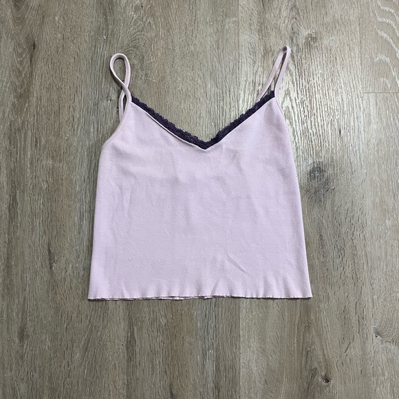 Brandy Melville Lilac Tank Top - Picture 2 of 3